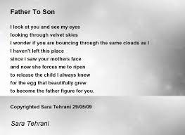 father to son poem by sara tehrani