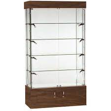 1016mm wide glass display cabinet with