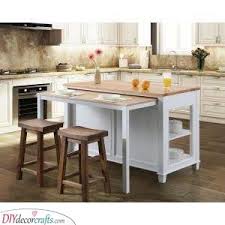 Kitchen carts come in a variety of colors and styles so you can find the one that most naturally blends with your kitchen. Small Kitchen Island With Seating Small Kitchen Island Ideas With Seating