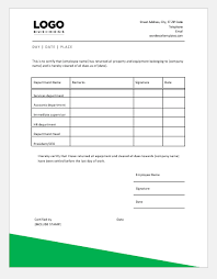 Employee Clearance Certificate Templates Word Excel