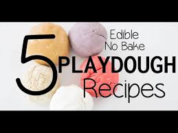 five edible playdough recipes alison