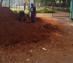 natural red soil for in garden at rs
