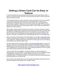 Which countries can you visit with a green card. Calameo Getting A Green Card Can Be Easy Or Tedious