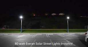 80 Watt Led Solar Street Light
