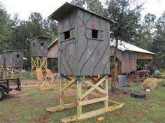 Are you looking for a detailed set of plans to help you build the perfect deer stand/ shooting house? High Quality Shooting House Plans 1 Deer Hunting Shooting House Plans Shooting House Deer Hunting Blinds Hunting Blinds