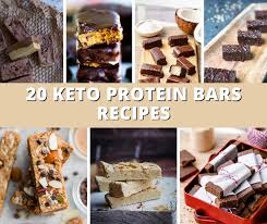 20 keto protein bars recipes low carb
