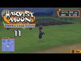 play harvest moon hero of leaf valley