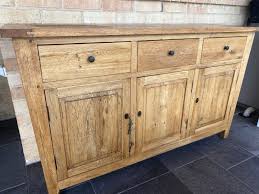 Solid Timber Buffet Sideboard Tv Unit