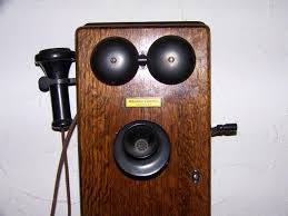 Antique Crank Wall Phone Western