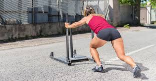 sled push exercise how to do it