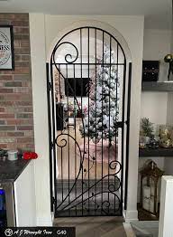 Ornamental Security Door Aj Wrought Iron