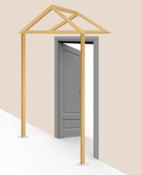 How To Build A Wood Awning Over A Door