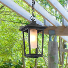 Lnc Outdoor Hanging Lights Transitional 1 Light 15 1 H X 5 3 L Lnc Home