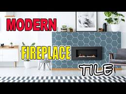 Modern Fireplace Tile Ideas Home