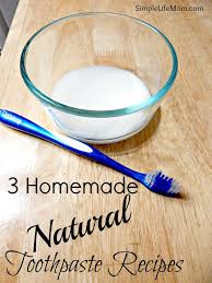 how to make homemade natural toothpaste