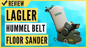 lagler hummel 8 inch belt floor sander