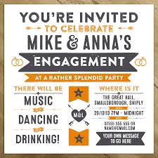 Wedding Engagement Birthday Party Invitations By A Is For