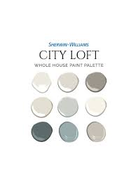 City Loft Paint Palette Sherwin