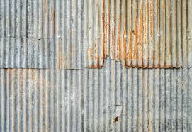 Old Galvanized Sheet Wall