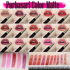 lipstik purbasari color matte shade 12