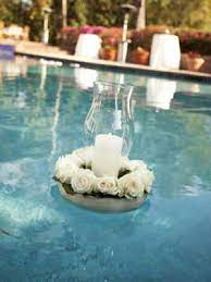 Maybe you would like to learn more about one of these? 30 Wedding Flower Ideas That Ll Stand Out On The Gram Pool Wedding Pool Wedding Decorations Floating Pool Flowers