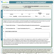 florida lease termination simplifyem com