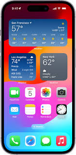 use weather widgets on iphone apple