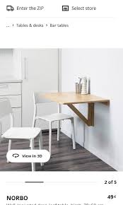 Ikea Norbo Side Table Furniture Home