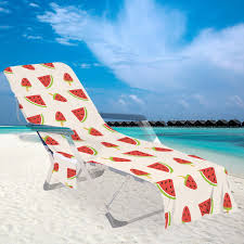 lounge chair cover microfiber beach