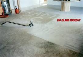 big island rinseout carpet cleaner po