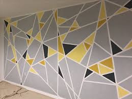 Tape Wall Art Wall Paint Designs
