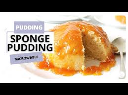 microwavable sponge pudding you