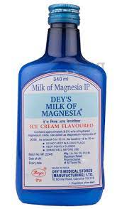 deys milk of magnesia liquid ice cream