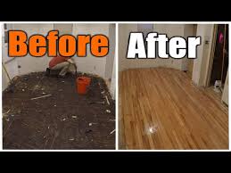 wood floor restoration start to finish