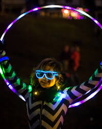 Light Up Led Hula Hoop Glowing Hula Hoops Led Hula Hoop Festival Lights Glow Run