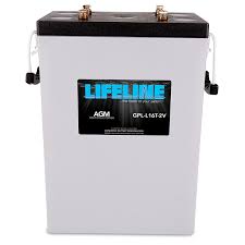 Lifeline Gpl L16t 2v Marine And Rv Battery 2v 20 Hour Rate Capacity At 1200 Ah
