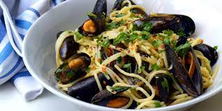 spaghetti with mussels recipe great