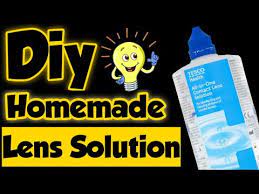diy homemade lens solution how to