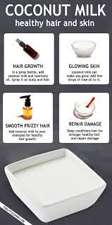 coconut milk beauty benefits and uses
