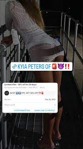 KYIA PETERS ‼️50% OFF ONLYFANS : ukyiapeters
