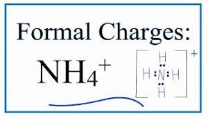 formal charges for nh4 ammonium ion