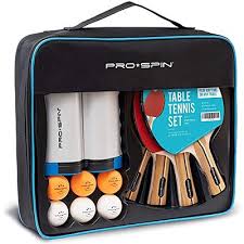 portable ping pong paddles set