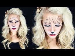 kitty cat and leopard makeup tutorial
