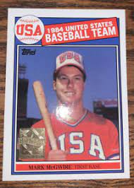 Includes mark mark mcgwire rookie card checklist and his most expensive rookie cards. 1999 Topps Commemorative 1985 Baseball Card 401 Usa Reprint Mark Mcgwire Rookie Ebay