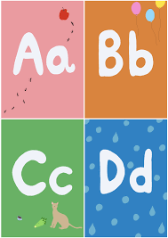 alphabet flash cards a z moshi