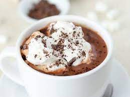 homemade hot chocolate celebrating sweets