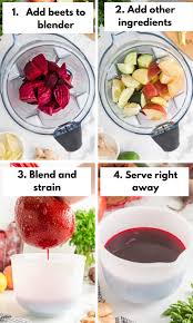 beet juice recipe juicer or blender