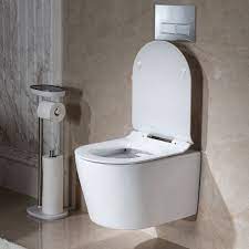 Woodbridge 0 8 1 6 Gpf Dual Flush Elongated Wall Hung Toilet Bowl Only In White