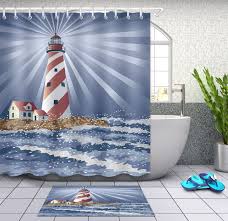 seaside scenery lighthouse themed