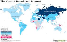 Mapping Internet Prices Around The World